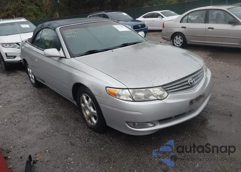 2002 Toyota Camry Solara Sle V6 z USA, uszkodzony, nr VIN 2T1FF28P42C600566